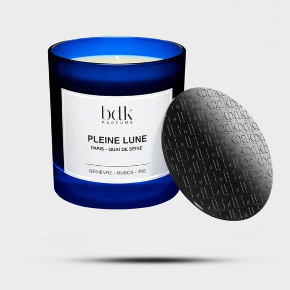 BDK Parfums Pleine Lune Full Moon Blue Luxury Scented Rare Candle Made in France